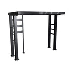 Blaze 108-Inch 6-Burner 85K BTU Deluxe Stainless Steel Liquid Propane Outdoor Kitchen Grill Island With Wine Cooler, Rotisserie, Cabinets, And Granite Countertops (SAK58310)
