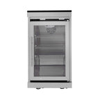 Blaze 108-Inch 6-Burner 85K BTU Deluxe Stainless Steel Liquid Propane Outdoor Kitchen Grill Island With Wine Cooler, Rotisserie, Cabinets, And Granite Countertops (SAK58310)
