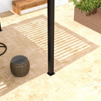 [10X19FT] Alora Premium Powder-Coated Aluminum Pergola With Adjustable Louvers (SAK78345)