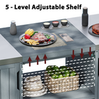 K&K 66.5" Outdoor Kitchen Island for Big Green Egg Grills (Cart only…)