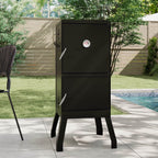 40'' Vertical BBQ Smoker W/Built-In Thermometer Adjustable Air Dampers for Party