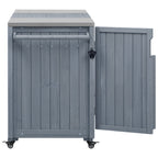 K&K 66.5" Outdoor Kitchen Island for Big Green Egg Grills (Cart only…)