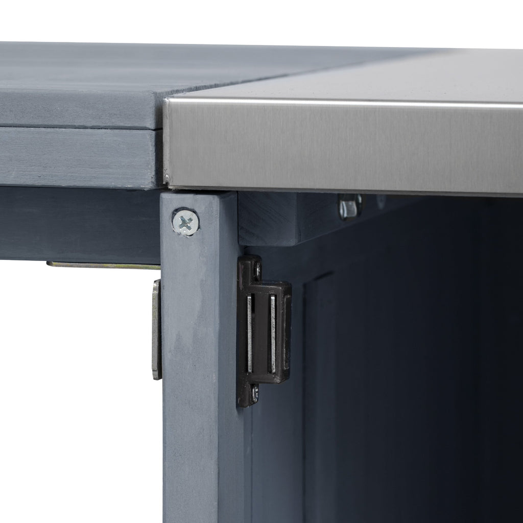 K&K 66.5" Outdoor Kitchen Island for Big Green Egg Grills (Cart only…)