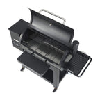 62-Inch Heavy-Duty Portable Wood Pellet BBQ Grill With Cart (SAK91308)