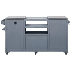 K&K 66.5" Outdoor Kitchen Island for Big Green Egg Grills (Cart only…)