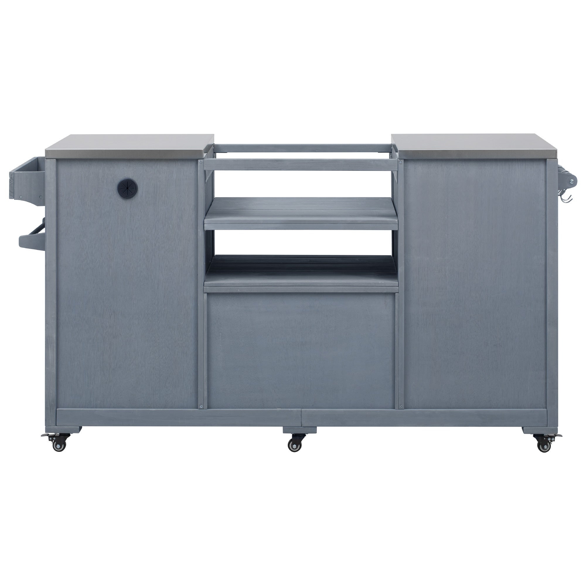 K&K 66.5" Outdoor Kitchen Island for Big Green Egg Grills (Cart only…)