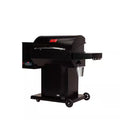The Cumberland Wood Pellet Grill and Smoker in Black with Searing Grate