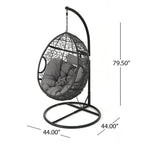 U.S. Swing Chair Indoor Outdoor Furniture Garden Hanging Basket
