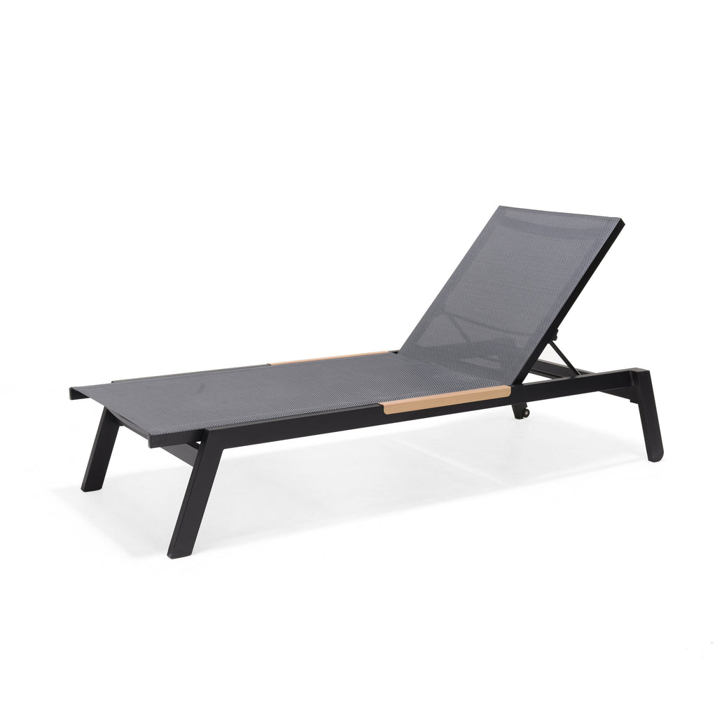Panama Dark Duo Coffee Set & Sun Loungers - 3pc