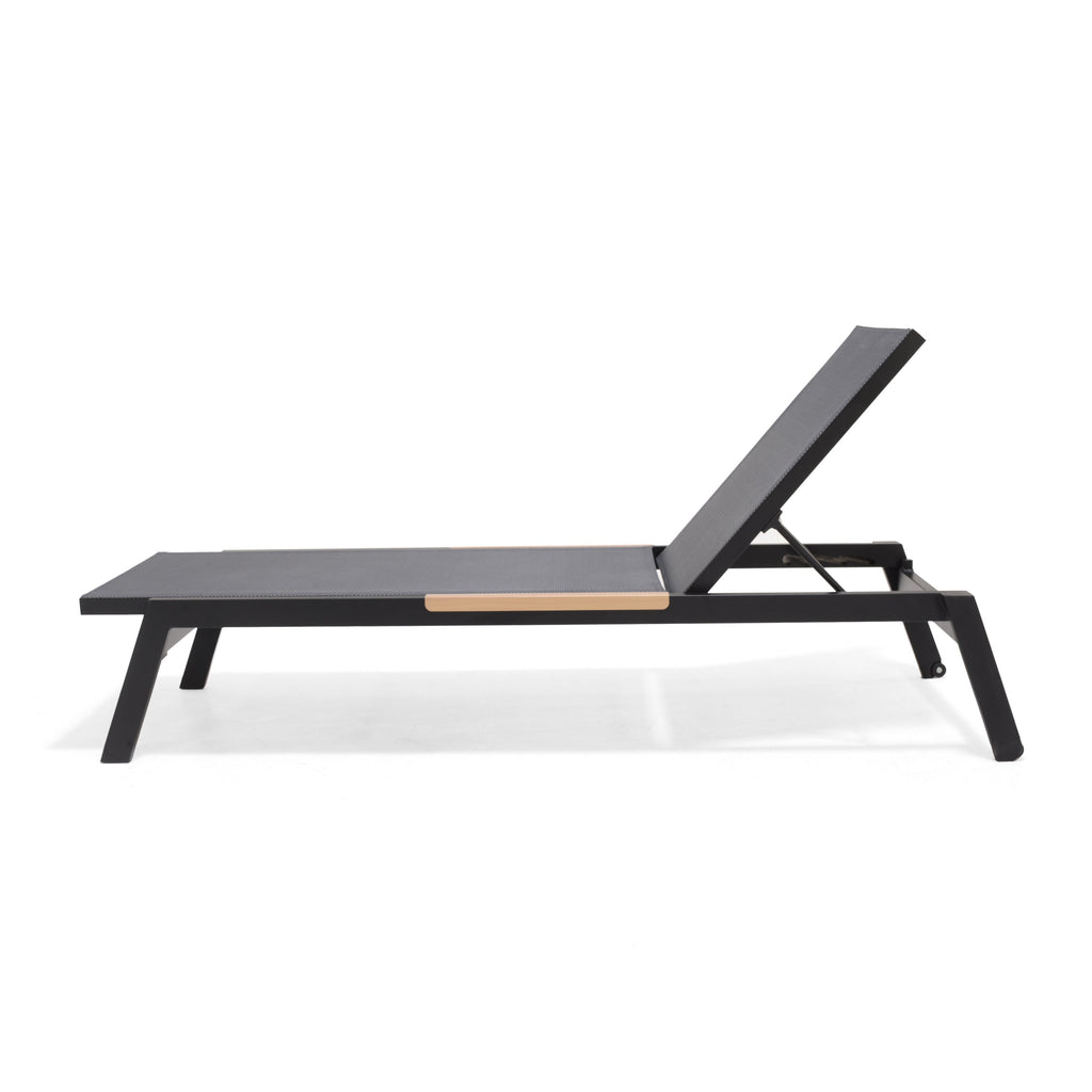 Panama Dark Duo Coffee Set & Sun Loungers - 3pc