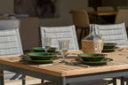 Topaz 9 Piece Teak Big Rectangular Dining Set
