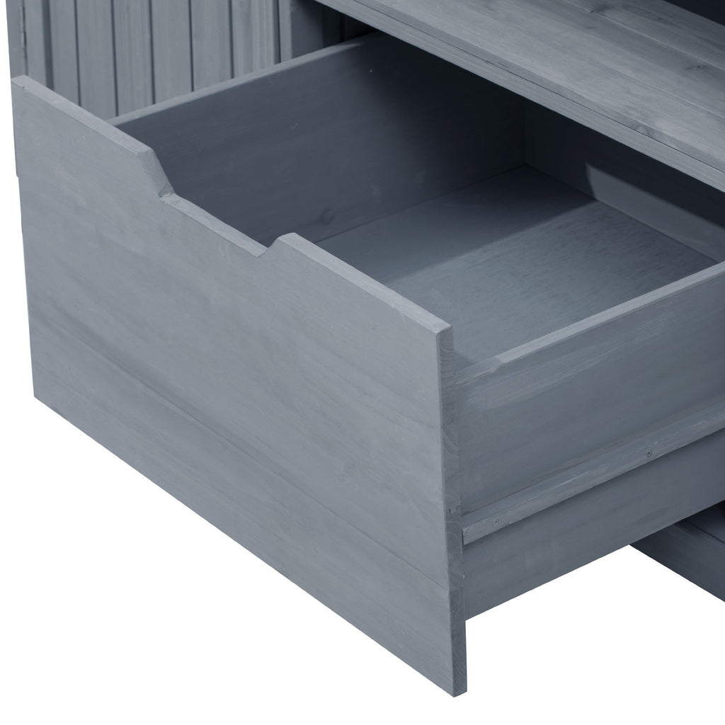 K&K 66.5" Outdoor Kitchen Island for Big Green Egg Grills (Cart only…)