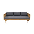 Alora 3-Seater Acacia Wood Daybed Sofa With Water-Resistant Cushions (SAK65773)