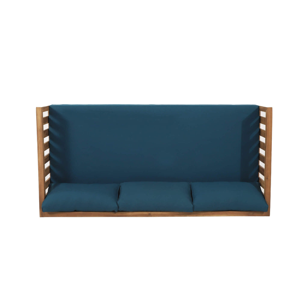 Alora 3-Seater Acacia Wood Daybed Sofa With Water-Resistant Cushions (SAK65773)