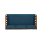 Alora 3-Seater Acacia Wood Daybed Sofa With Water-Resistant Cushions (SAK65773)