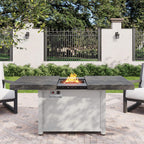 Alora Premium 50K BTU Rectangle Outdoor Aluminum Fire Pit Table (SAK70248)