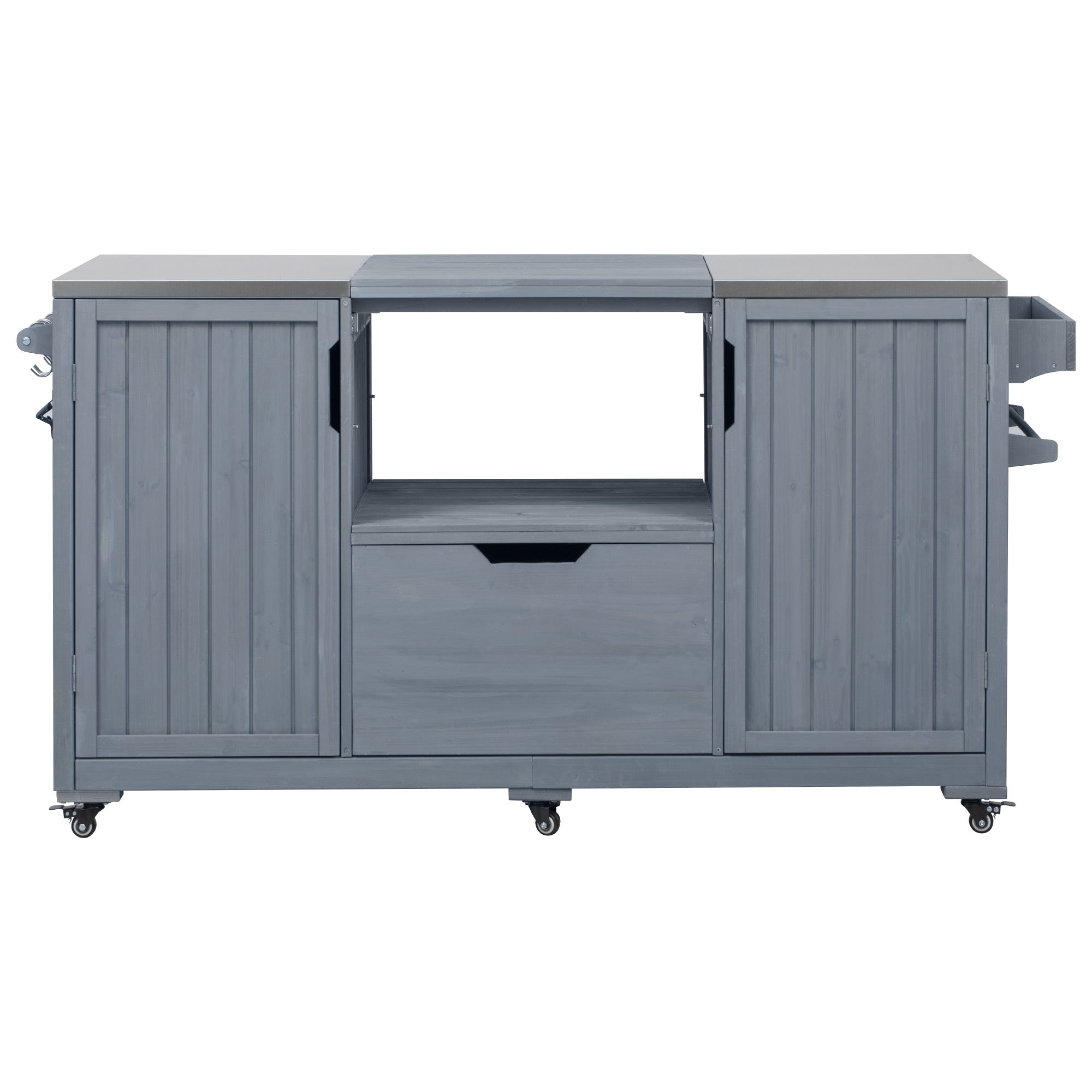 K&K 66.5" Outdoor Kitchen Island for Big Green Egg Grills (Cart only…)