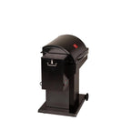 The Cumberland Wood Pellet Grill and Smoker in Black with Searing Grate