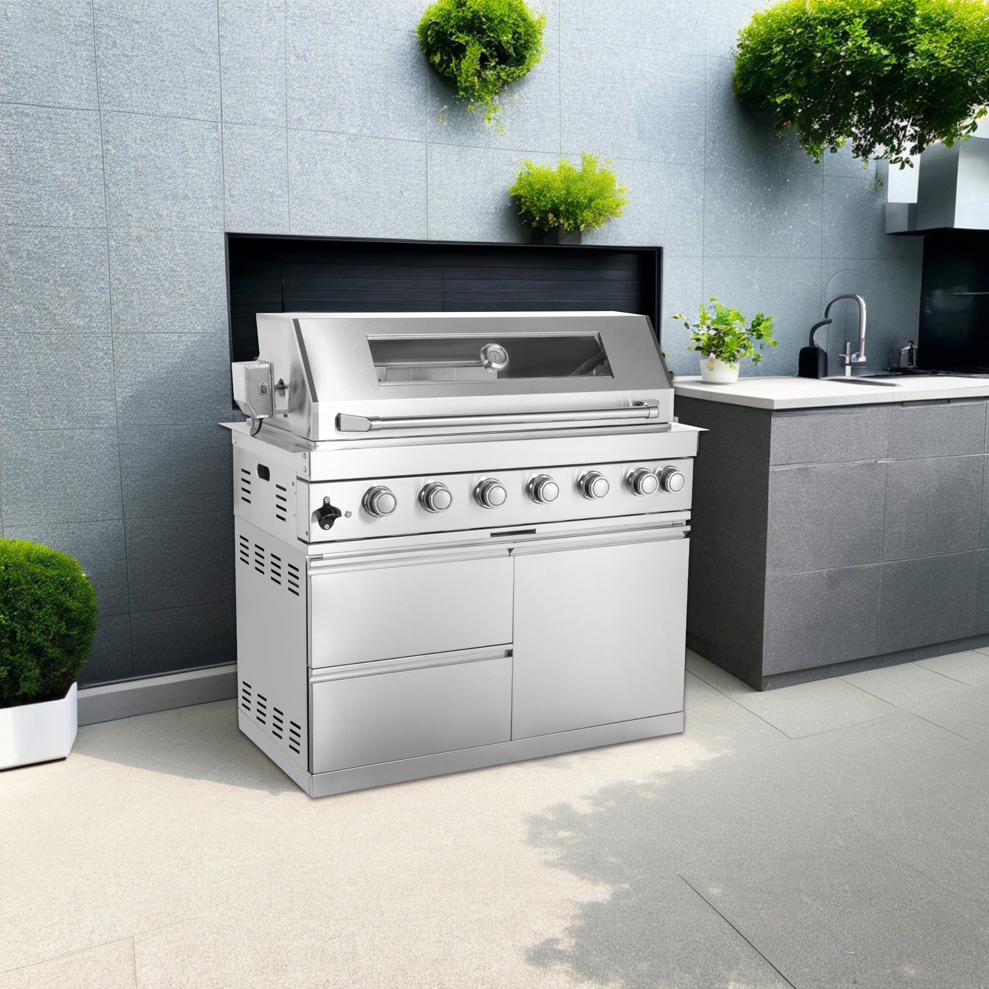 Six Burners Grill