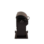 The Cumberland Wood Pellet Grill and Smoker in Black with Searing Grate
