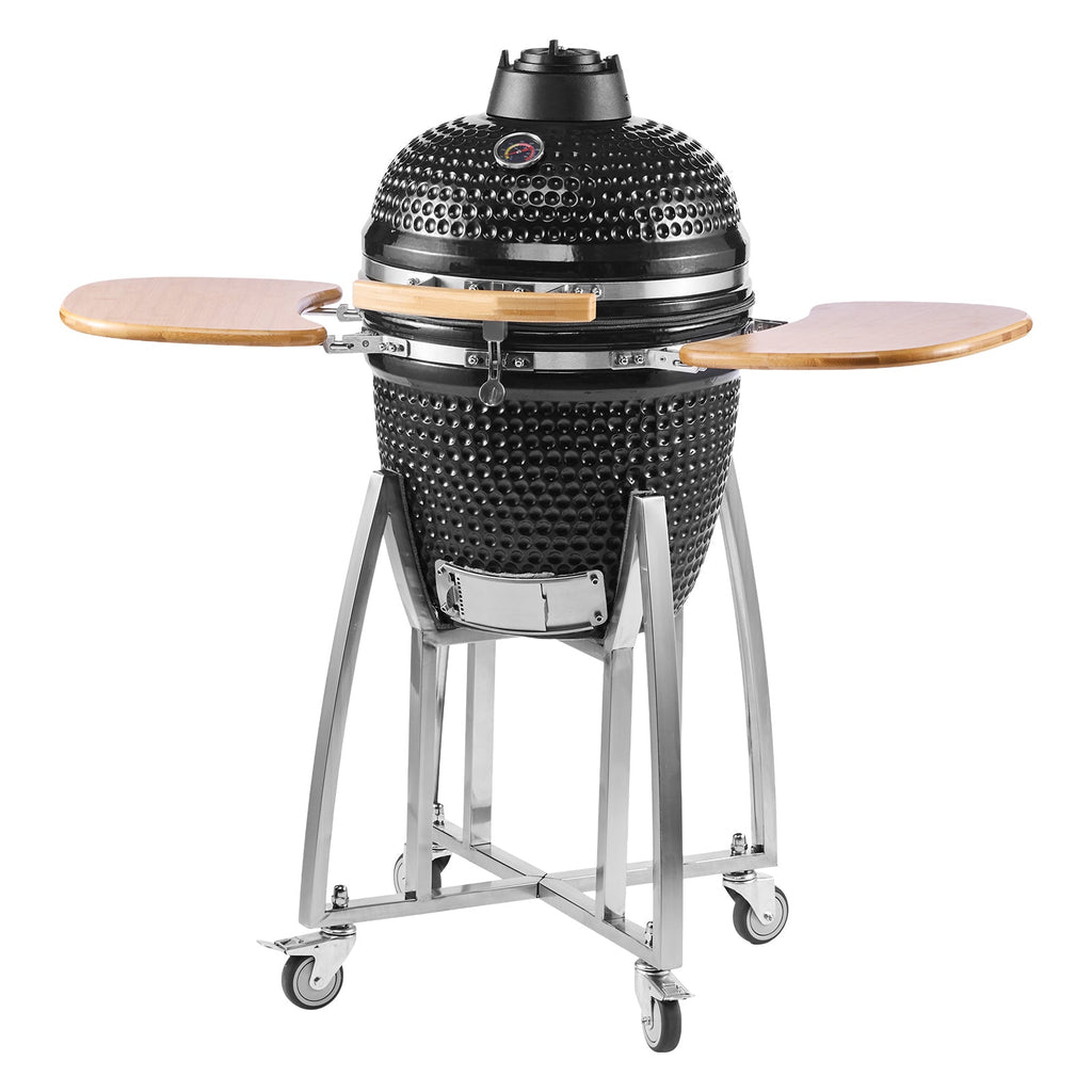 Charcoal Smoker and Grill, 18" Kamado