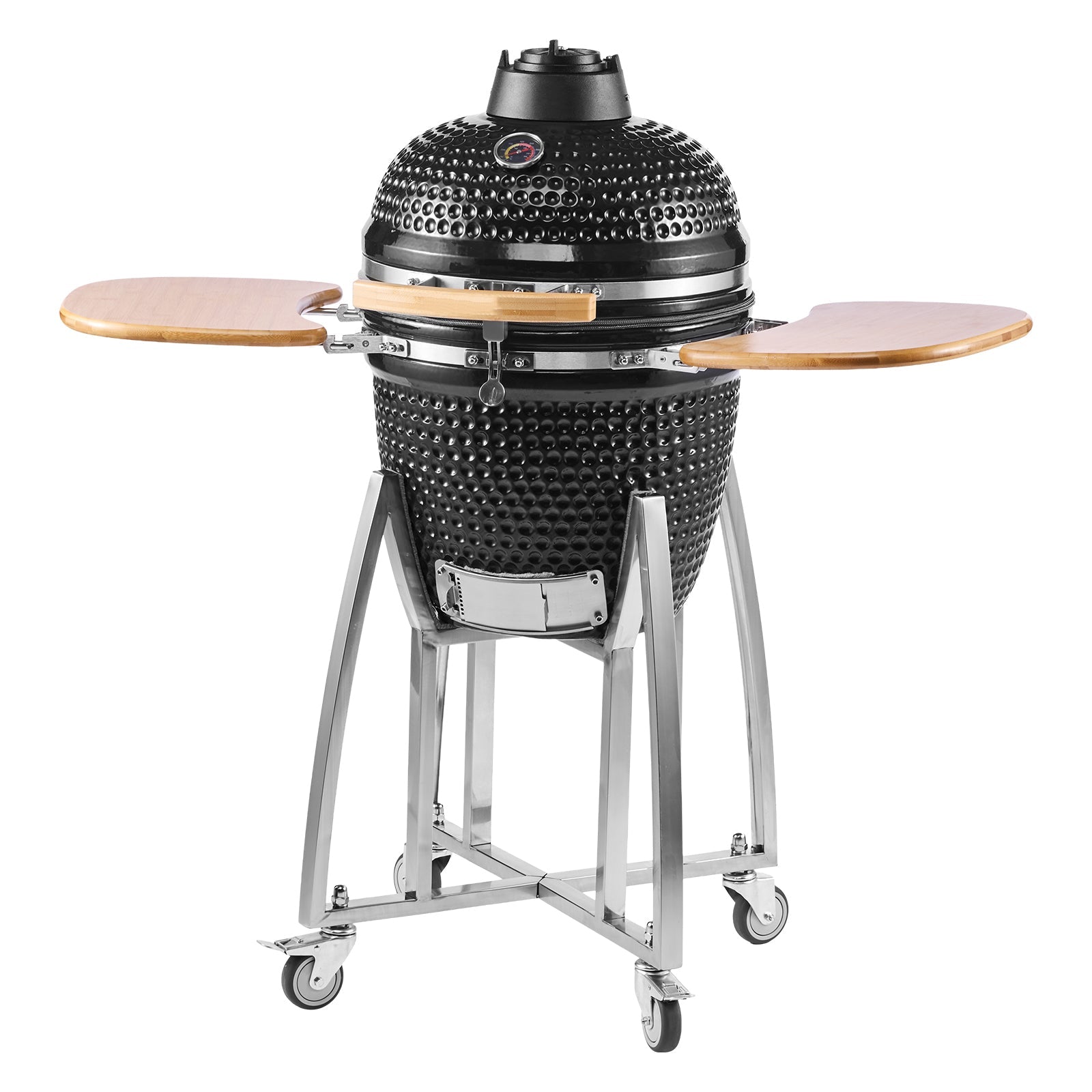 Charcoal Smoker and Grill, 18" Kamado