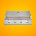 KoKoMo 32-Inch Premium 45K BTU Elite 4-Burner Built-In Gas Grill [KO-ELITE-4BG] (SAK94057)