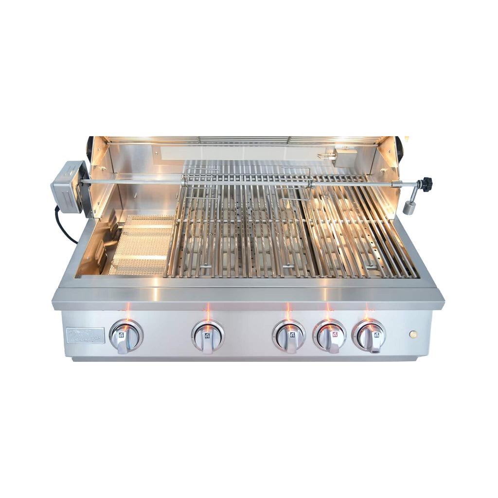 KoKoMo 32-Inch Premium 72K BTU Professional 4-Burner Built-In Gas Grill [KO-PRO-4BG] (SAK16283)