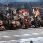 KoKoMo Grills Premium Built-In Charcoal Grill With 304 Stainless Steel And Adjustable Heat Tray, 32" (SAK32504)