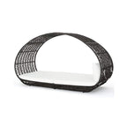 Alora Large 2-Person Abigal Outdoor Wicker Daybed With Aluminum Frame And Cushions (SAK23942)