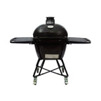 Primo Oval Large 300 All-In-One Ceramic Kamado Grill W/ Cradle, Side Shelves & Stainless Steel Grates [PGCLGC] (SAK21293)