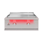 TrueFlame 30" Premium Built-In Stainless Gas Griddle Grill [TFG30] (SAK85362)