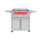 TrueFlame 30" Freestanding Gas Griddle Grill With Cart [TFG30] (SAK89234)