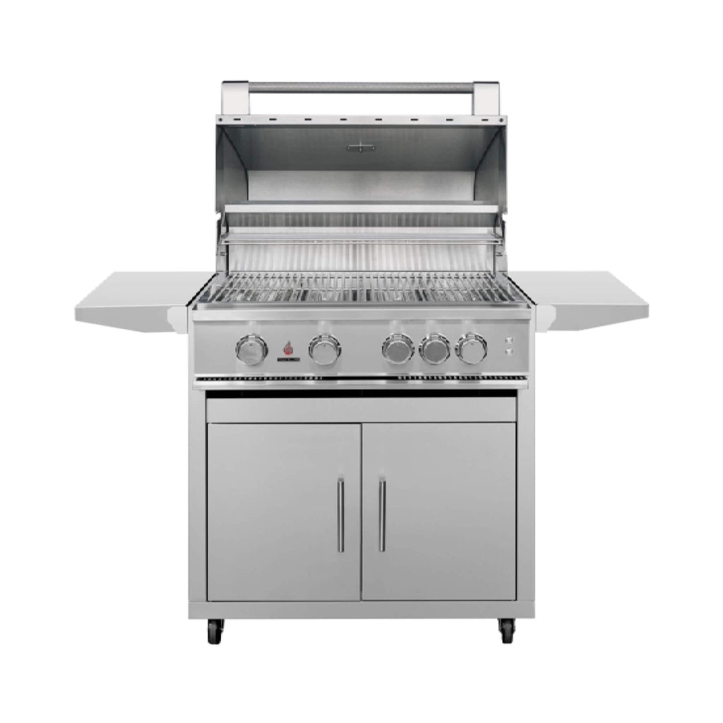 TrueFlame E-Series Stainless Steel Gas Freestanding Grill With Cart [TFE25/32] (SAK96473)