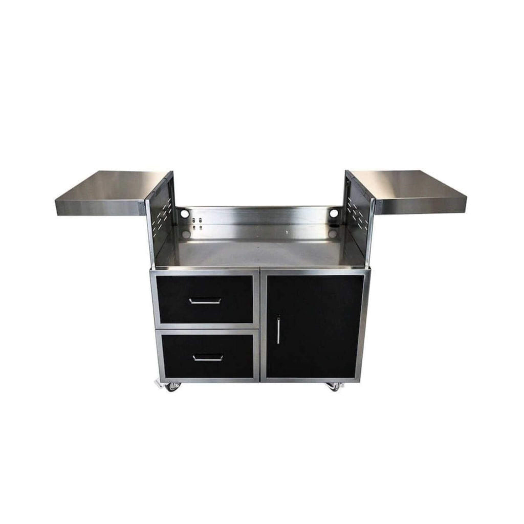 Wildfire Outdoor Living Black Stainless Steel Outdoor Grill Cart (SAK98231)