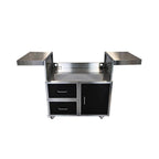 Wildfire Outdoor Living Black Stainless Steel Outdoor Grill Cart (SAK98231)
